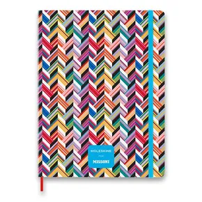 Zápisník Moleskine Missoni Zigzag - tvrdé desky XL,linkovaný